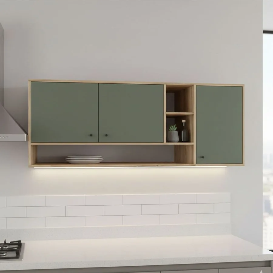 Alacena Joumela verde instalada